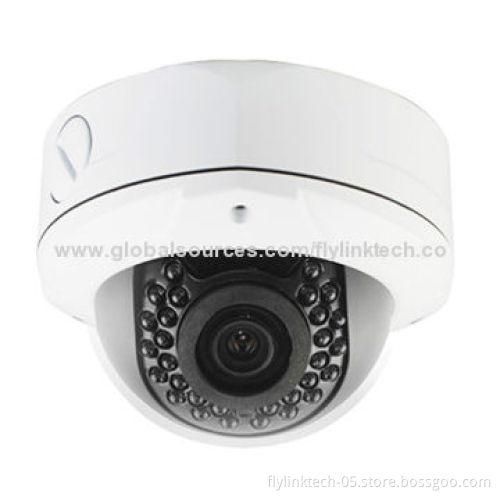 Built-in/External PoE IP Camera, 2.8-12mm Manual Zoom Lens with IR-cut